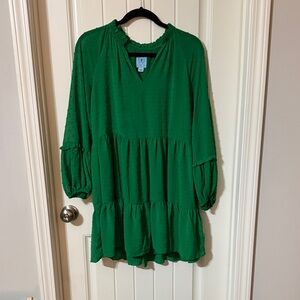 CeCe Emerald Green Tunic dress
